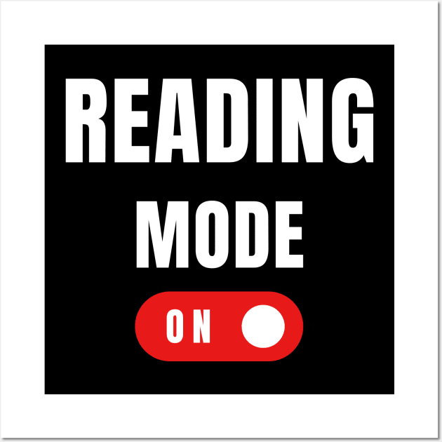 "Read On: Mode On" Wall Art by Perfect Spot